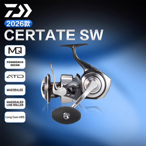 Carrete de Pesca Daiwa Certate SW 26, Cuerpo de Aleación de Aluminio, para Pesca con Jig desde Barco - Product Image 5