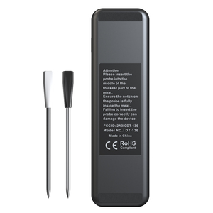 Verbessertes Ultra-Dünnes 2-Sonden Digitales Smart Kabelloses Fleischthermometer mit 250M Reichweite für Kochen, BBQ, Grill, Ofen und Heißluftfritteuse - Product Image 2