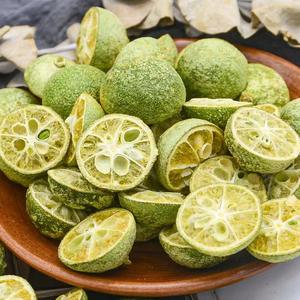 Заводская поставка HUAOU, сублимированный зеленый апельсин, чай из сухофруктов хорошего качества, натуральный вкус, сушеные зеленые ломтики лайма - Product Image 6