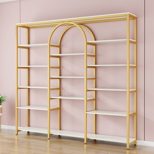 Meuble de salon de manucure de luxe léger avec plusieurs articulations, idéal pour le rangement et l'exposition de vernis à ongles et de colle. - Product Image 1