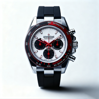 Montre chronographe pour homme en acier inoxydable SPARKTIME, étanche 10 ATM, logo et emballage personnalisés acceptés par l'OEM