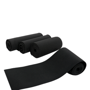 Эластичная лента черного цвета, 15 см, особо широкая, высокоэластичная, плоская, регулируемая - Product Image 2