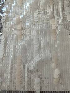 Bán Buôn Len/<span class=keywords><strong>Polyester</strong></span> Sequin Màu Hồng Màu Xanh Ưa Thích Sợi Kết Cấu Tốt Dệt Tweed Vải - Product Image 5