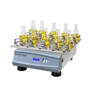 50ml 100mL 250ml 500ml 1000ml 2000ml 1L 2L Tubo de ensayo de laboratorio Coctelera rotativa recíproca lineal de escritorio SPH-310A