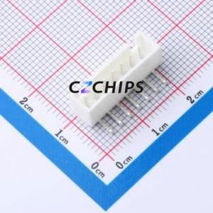 HC-XHB-7AW-TW Wire-to-Board Pin Header Bent Lead Through Hole,P=2.5mm Connector 1x7P 2.5mm Right Angle Insert XHB - Product Image 1