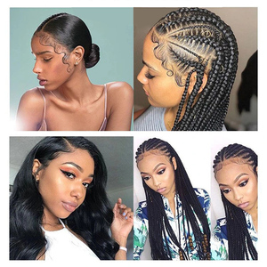 무료 샘플 머리 왁스 극단적인 최대 파악 개인 상표 머리 Pomade 젤 가장자리 통제 - Product Image 4