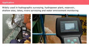 Jauge de profondeur d'eau ultrasonique portable OEM - Product Image 4