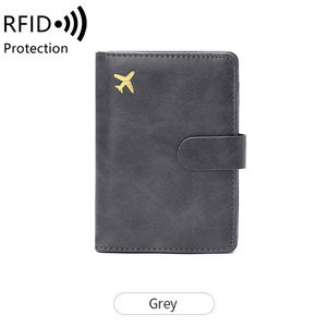 ซองใส่หนังสือเดินทางแบบหนัง PU RFID สุดหรูที่ใส่หนังสือเดินทางสำหรับครอบครัวแบบมีลักษณะเฉพาะตัว - Product Image 5