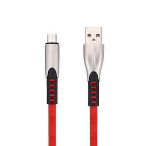 OEM Phẳng V8 Cáp Hợp Kim Kẽm Đầu Và Dây Vải Micro USB2.0 Gốc Sạc Micro USB Cable - Product Image 5