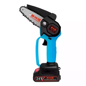 Mini-scie à chaîne électrique 550W, Mini-Motosierra, tronçonneuse industrielle pour la coupe du bois <span class=keywords><strong>MC</strong></span>-07 - Product Image 2