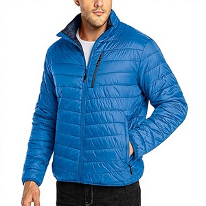 Custom Logo Detachable Hood Puffer <b>Jacket</b> Mens <b>Packable</b> Lightweight Thermal Winter Outerwear - Product Image 1