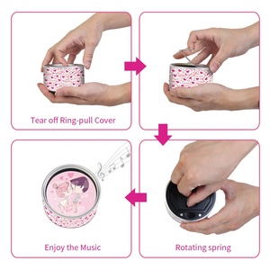 Caja <span class=keywords><strong>de</strong></span> Música Personalizada <span class=keywords><strong>para</strong></span> <span class=keywords><strong>el</strong></span> Día <span class=keywords><strong>de</strong></span> San Valentín 2026, Caja <span class=keywords><strong>de</strong></span> Música Magnética y <span class=keywords><strong>de</strong></span> Escritorio con Canción Personalizada, MOQ Bajo - Product Image 3