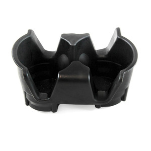 Porte-gobelet double pour Jeep Wrangler 2001-2006 compatible avec les modèles transfrontaliers, modèle 55315038AC, porte-gobelets en caoutchouc pour voiture - Product Image 1