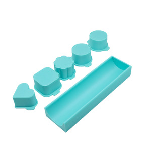 5PS Heart Square Cloud Oval Shapes Cake Pop <b>Mold</b> Set <b>Hand</b> Press Cookie Chocolate Candy <b>Molds</b> For Baking Decoration - Product Image 4