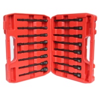 Jeu de 16 tournevis pour écrous électriques de qualité impact 150MM