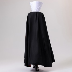 Costume de reine des neiges, robe de cosplay avec cape et couronne pour femmes, Costume de fête d'halloween pour adultes - Product Image 4