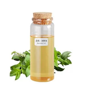 bulk wholesale price borneolum Refined therapeutic grade massage essential oil pure natural Borneol oil for pain relief