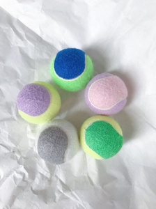 ลูกเทนนิสสีคมชัดสำหรับมือใหม่ลูกบอลฝึกสัตว์เลี้ยงเล่นนวดของเล่นลูกเทนนิส - Product Image 5