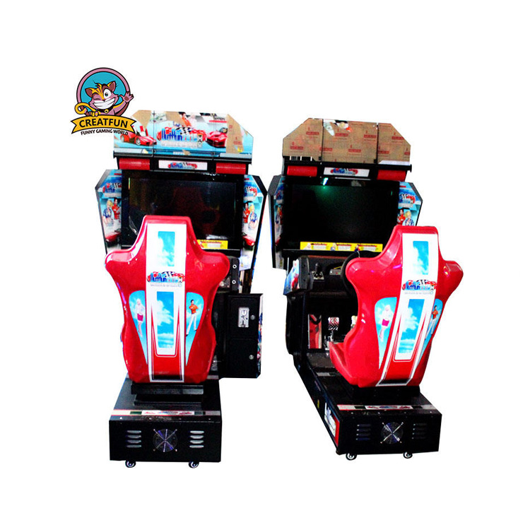 Игровой автомат с монетами для внутреннего вождения, гоночная аркадная видеоигра, гоночные автомобильные игры