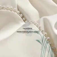 Pyjama d'été en soie de mûrier à manches courtes pour femme, motif chat et fleurs, ensemble coffret cadeau, vêtements d'intérieur pour meilleures amies