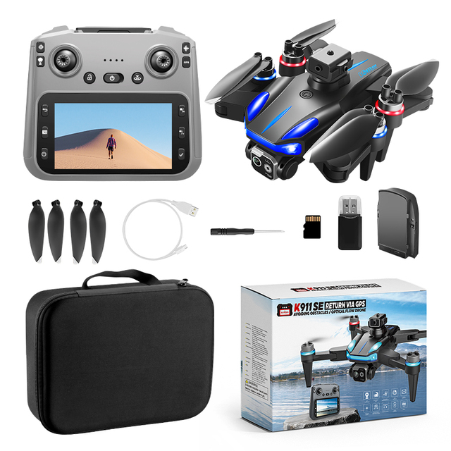 K911 SE Drones Professional GPS 4K Obstacle Avoidance Drone Dual HD Camera Brushless Foldable Quadcopter RC Dron