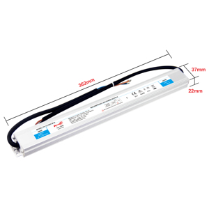 36W/60W/75W/100W/150W/200W IP67 Waterproof PFC <b>LED</b> Strip <b>Driver</b> 170-264VAC-DC 12/<b>24V</b> Constant Voltage <b>LED</b> Light Box Power Supply - Product Image 4