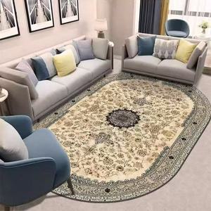 Tappeto Moderno Classico di Design <span class=keywords><strong>a</strong></span> Pelo Lungo e Spesso per Hotel 5 Stelle, Tappeto Ovale in <span class=keywords><strong>Lana</strong></span> e Seta Fatto <span class=keywords><strong>a</strong></span> <span class=keywords><strong>Mano</strong></span> per Lobby, Nuovo Grande Tappeto per Soggiorno - Product Image 2
