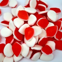 Divers goûts Gummies en forme de fruit Bonbons mous Fruité Aromatisé Confiserie Alimentaire Bouteille Emballage Gummy Candy Jelly Candyies