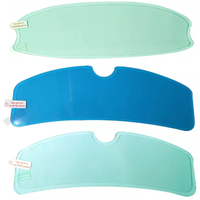 Película Protectora para Casco de Motociclismo con Alta Transparencia y Antideslumbrante, Sistema de Película Desprendible Compatible