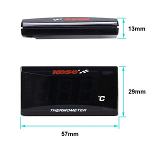 Accessoires de <span class=keywords><strong>moto</strong></span>, <span class=keywords><strong>mini</strong></span> thermomètre, écran LCD carré, tableau de bord électronique pour scooter Bws Nmax155 - Product Image 6