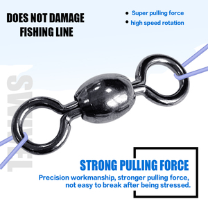 Émerillons de pêche de qualité supérieure en laiton, style japonais, pour la pêche à la grue, vente en gros - Product Image 3
