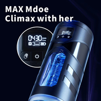 Automatische Beheizte Saug- und Vibrationsmaschine für Männer – Blow Job Masturbationsgerät, Sexspielzeug, Erwachsenenartikel für Männer, Masturbator-Cup