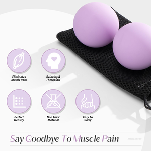 Durable and High Quality <b>Custom</b> <b>Logo</b> Massage <b>Ball</b> Fitness <b>Exercise</b> Lacrosse <b>Ball</b> Fascia <b>Ball</b> for Body Massage - Product Image 3