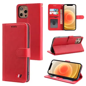 Luxury Leather Wallet Case For iPhone 15 14 13 Pro Max 12 Mini XS Max XR 6 7 8 Plus SE3 2022 Flip Business Phone Cover