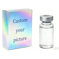 Personnalisez votre design : Plateau pour flacon unique, étiquettes et boîtes de 3 ml, emballage holographique pour produits de parfumerie