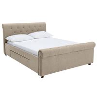 Lit double king-size avec tiroirs