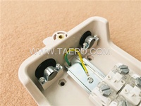 Autre produit de réseau de communication en plastique extérieur Boîte de point de distribution de câble téléphonique de 10 paires avec module STB VX
