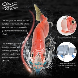 Nouveau <span class=keywords><strong>leurre</strong></span> de pêche multi-articulé à six segments avec <span class=keywords><strong>ouverture</strong></span> de la bouche, action de nage parfaite - Product Image 3