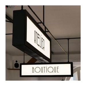 Outdoor Waterproof Hanging Lightbox Advertising <b>Led</b> <b>Light</b> <b>Box</b> Display square Advertising Sign <b>Light</b> <b>Box</b> - Product Image 6