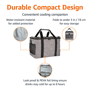 Sac isotherme pour insuline avec logo personnalisé OEM, fabriqué en usine, 100% imperméable, pour usage extérieur, sac isotherme avec logo - Product Image 5