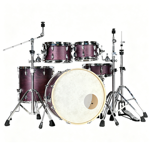 Kit de <span class=keywords><strong>batterie</strong></span> acoustique de jazz 5 pièces en gros avec <span class=keywords><strong>grosse</strong></span> <span class=keywords><strong>caisse</strong></span> pour performance scénique – Instrument de musique professionnel - Product Image 5