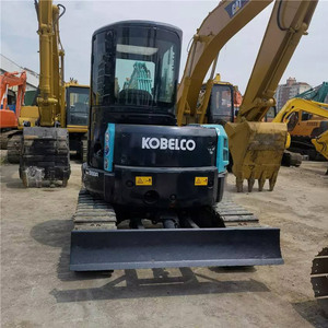 Gebraucht bagger Kobelco Sk55Sr Gebrauchte Kobelco Mini bagger Maschine 5Ton Hydraulic Crawler Bagger zu verkaufen