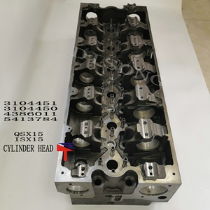 ฝาสูบเครื่องยนต์ดีเซล 3104451 3104450 4386011 5413784 4962732 สำหรับเครื่องยนต์รถบรรทุก QSX15 <span class=keywords><strong>IX15</strong></span> เครื่องจักร - Product Image 1