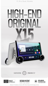 Weijunpro Kim Cương X15 2K GPS Hệ Thống Định Vị Đa Phương Tiện Android Đài Phát Thanh Xe 11.5 Inch DSP Carplay Xe Stereo - Product Image 4