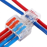 Connecteur de câblage rapide BNC de type T, borne de raccordement 5P en laiton et nylon, 2 entrées 4 sorties, pour ligne principale, sans dénudage, sans rupture, Power Kelever