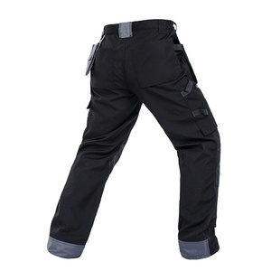 Nuovi Pantaloni <span class=keywords><strong>Cargo</strong></span> Unisex da Lavoro con Logo Personalizzato, Multi-Tasca, 100% Cotone, Abbigliamento da Lavoro per Uomo - Product Image 5