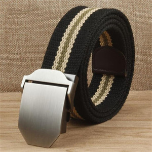 Nuevo cinturón táctico, cinturón de lona, hebilla de aleación para exteriores de nailon, tejido, cinturón para hombre, venta al por mayor, moda de fábrica - Product Image 4