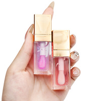 Vente chaude en gros maquillage cosmétique huile pour les lèvres hydratante bio naturelle sans logo huile à saveur de fruits repulpante pour les lèvres marque privée