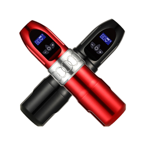 Potente Macchinetta per <span class=keywords><strong>Tatuaggi</strong></span> Elettrica Wireless con Motore Senza Nucleo a Trasmissione Diretta, Penna Professionale per <span class=keywords><strong>Tatuaggi</strong></span> per Artisti del Body Art - Product Image 2
