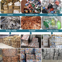 Presse à déchets de canettes en aluminium, machine de recyclage fabriquée en Chine